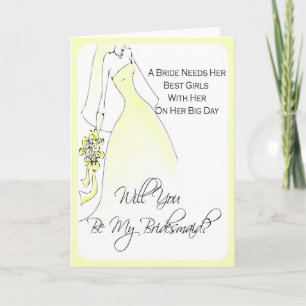 Seja meu convite da dama de honra para assistentes