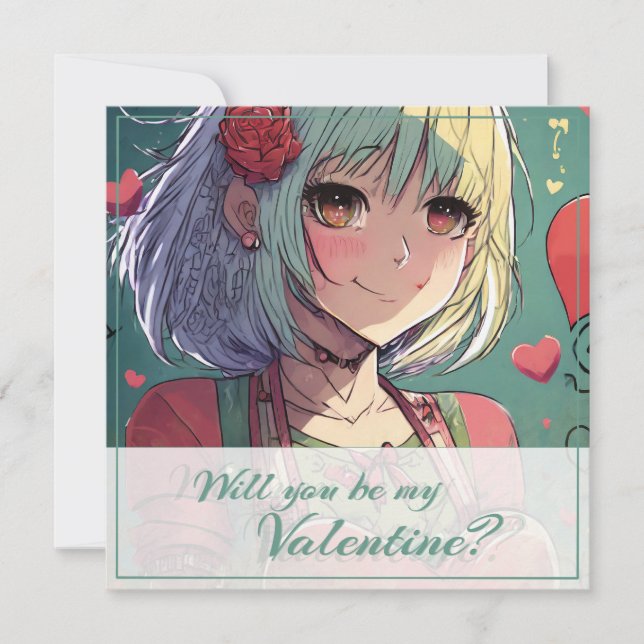 Seja meu Namorados no Estilo de mangá 33420 (Frente)