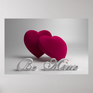 Seja meu Poster de Namorados 3D