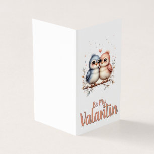 Seja Meu Valentin – Lindos Pássaros de Amor Arte d