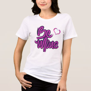 Seja Minha - design de texto SW Grape Pink