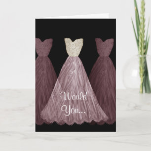 Seja Minha Porta-Pontas - Cartão De Casamento De V