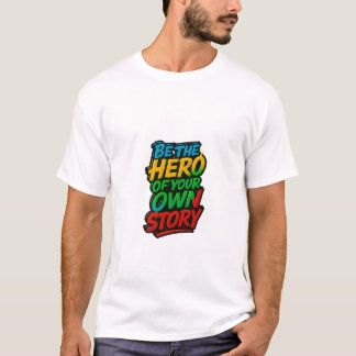 Seja o Herói - Camisa de Ponta Motivacional