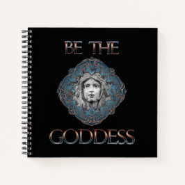 Seja o notebook espiral da deusa