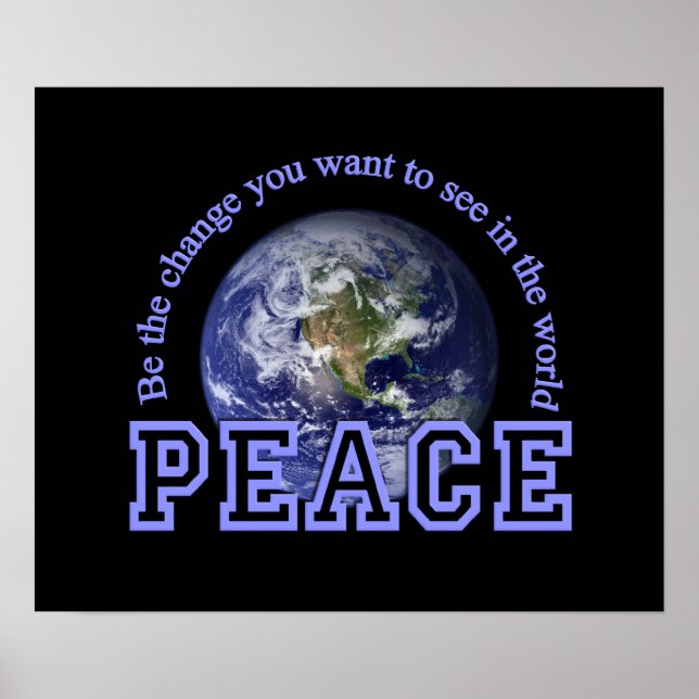 Seja o poster de mudança (Frente)