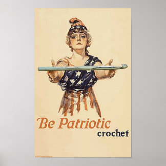 Seja Patriótico: Crochet - poster