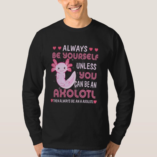 Seja Sempre Engraçado, Camisetas Axolotl Garotas (Frente)
