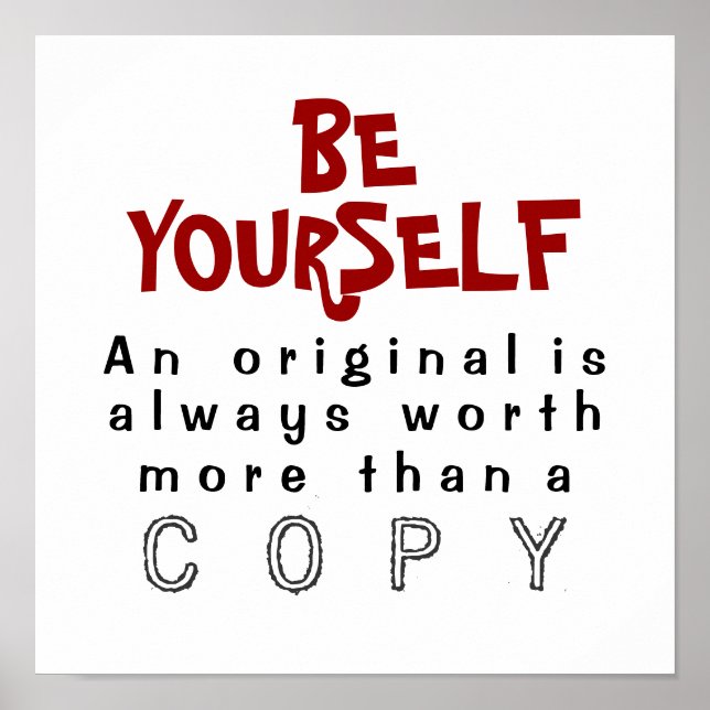 SEJA SEU Poster / Impressão nº 435 (Frente)