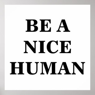Seja um bom Poster humano