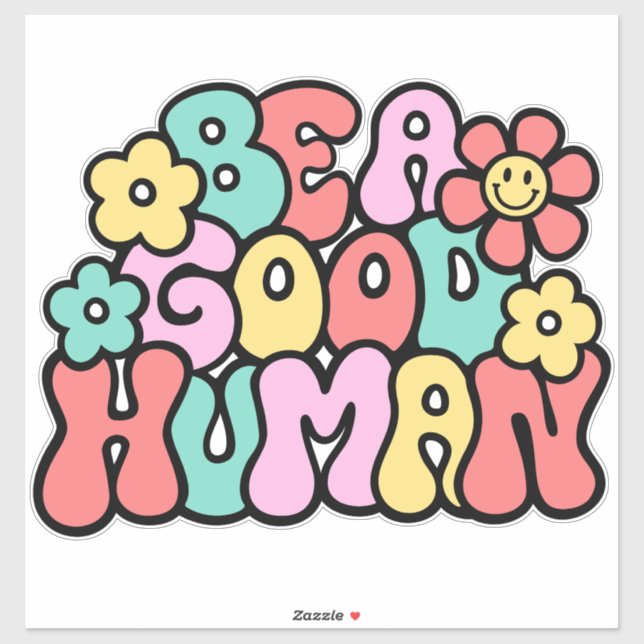 Seja um bom presságio do adesivo de retrô humano (Folha)