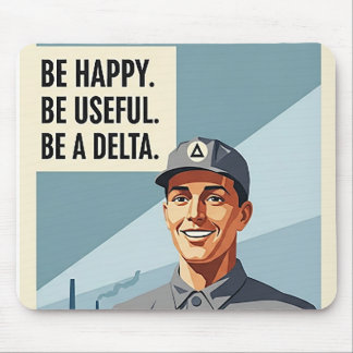 Seja Um Delta - Mousepad