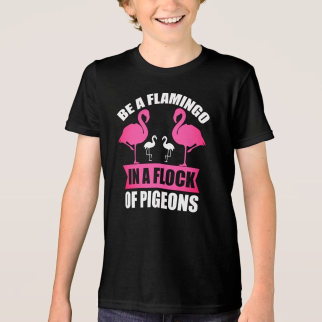 Seja um Flamingo em um Bando de Pombos (Frente)