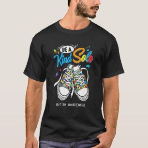 Seja Uma Alma Gentil Camiseta Puzzle de Conscienti