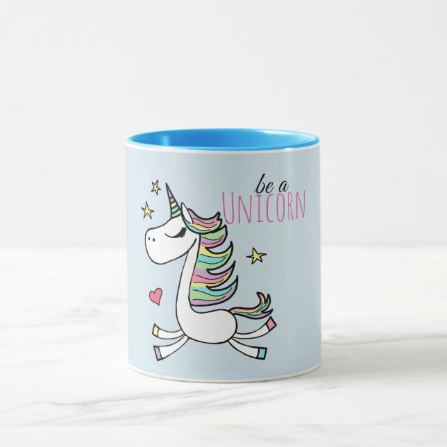 Seja Uma Caneca Unicorn (Centro)
