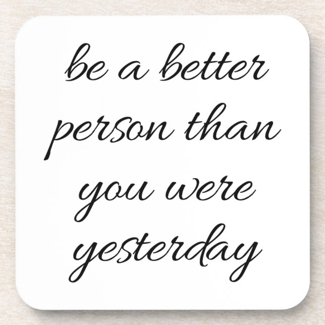 Seja Uma Porta copos Plástica De Duro De Pessoa Me (Frente)