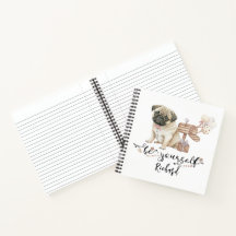 Seja Você Mesmo Personalizado Pug Puppy