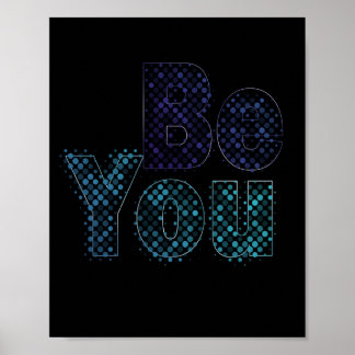 Seja Você – Poster de Citação Inspiradora de Amor
