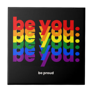 Seja Você Seja Orgulhoso LGBTQ Orgulho Arco-íris L