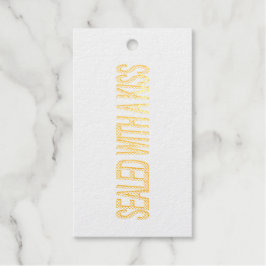 selado com citações de amor de beijo