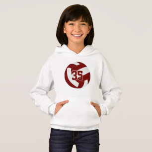 seleção branca de maroon cores jersey number vol