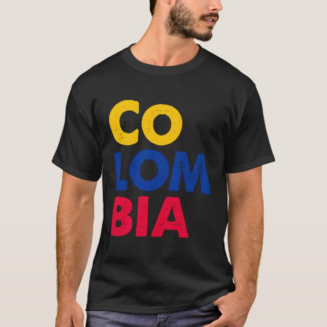 Seleção Camiseta Colômbia (Frente)