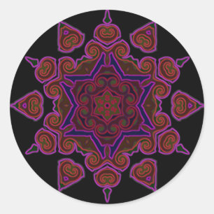 Seleção das etiquetas