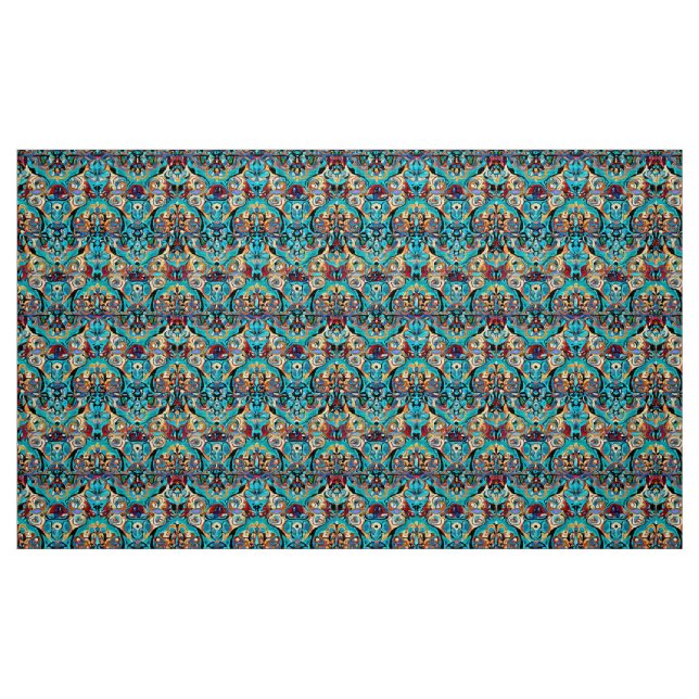Seleção de Tecido de Upholsteridade de Paisley Mod (Fat Quarter)