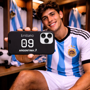 Seleção Nacional Argentina Monocromática Personali