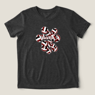 seleção negra de maroon colore nome de atleta de v