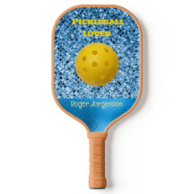 Seletor Personalizado de Pickleball em Lover Azul