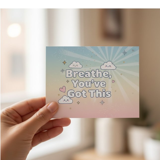 Self Love Quote Flat Card (Your friend will love it)