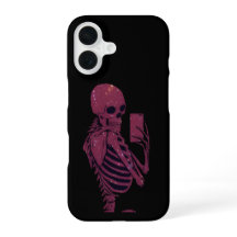 Selfie de Esqueleto Rosa 