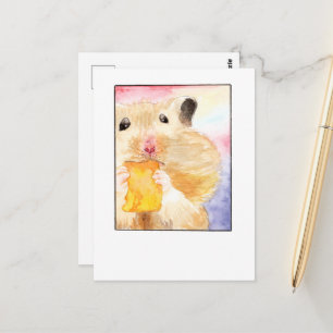 Selfie de Estimação de Hamster- Cartões Postais DN