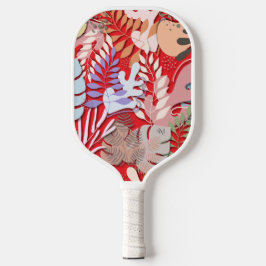 Selim-de-Pickleball : Folhas Orgânicas (vermelho/p