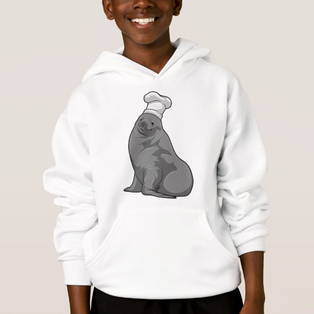 Selo como cozinheiro com chapéu de chef (Frente)