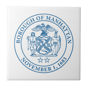 Selo do Borough of Manhattan, NYC