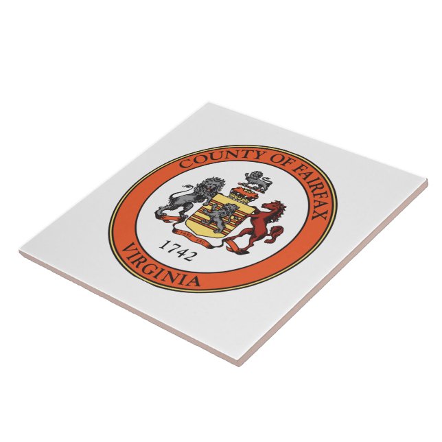 Selo do condado de Fairfax, Virgínia (Lateral)