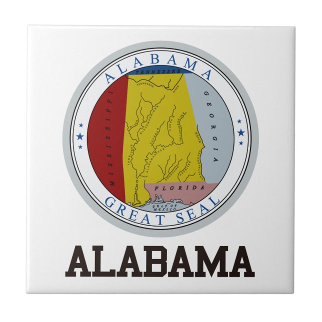 Selo do estado de Alabama (Frente)