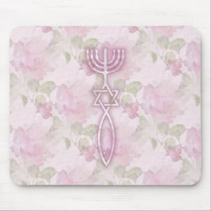 Selo messiânico Mousepad floral