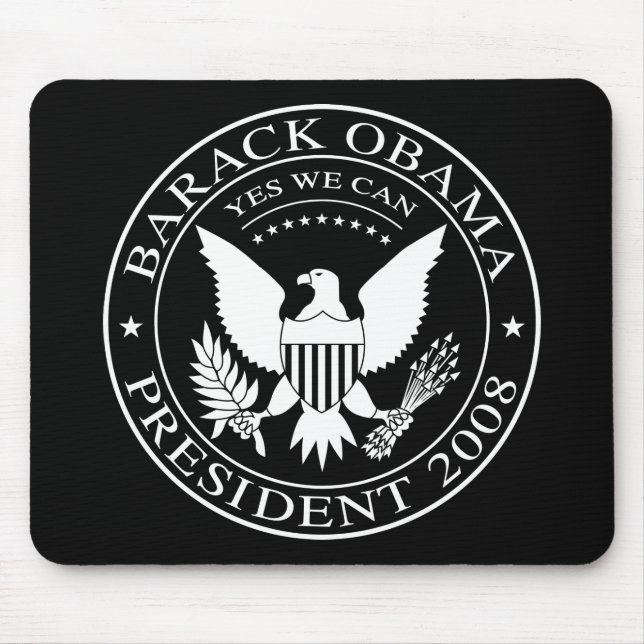 Selo presidencial de Barack Obama Mousepad 2008 (Frente)