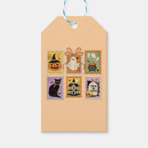 Selos Assustadores de Halloween Vintage Etiquetas 