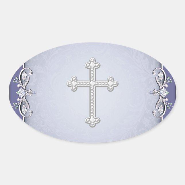 Selos de Envelope de Adesivos de Flor de Damasco C (Frente)