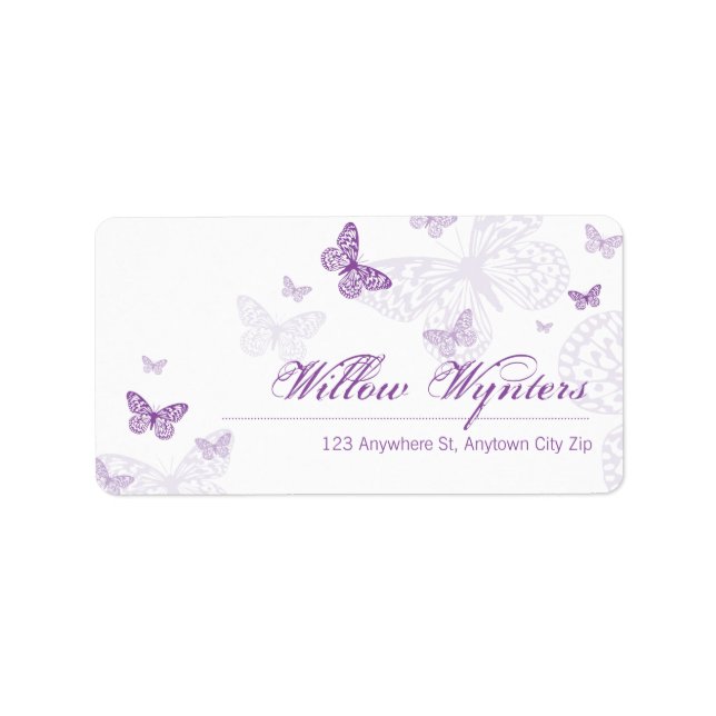 SELOS DE ETIQUETA GRANDES: borboletas 3 (Frente)