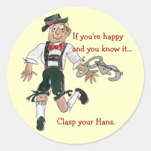 Selos engraçados das etiquetas de Octoberfest dos