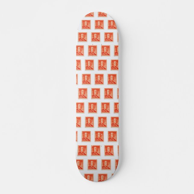 Selos Postais Skateboard dos Estados Unidos (Frente)