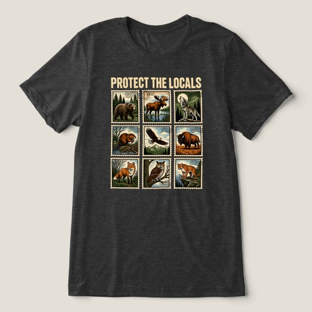 Selos Proteger os Locais (Design frontal)