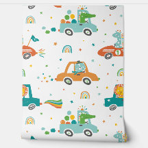 Selva-branca em carros com arco-íris