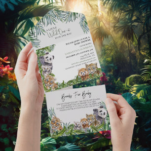 Selva-Chá de fraldas-verde
