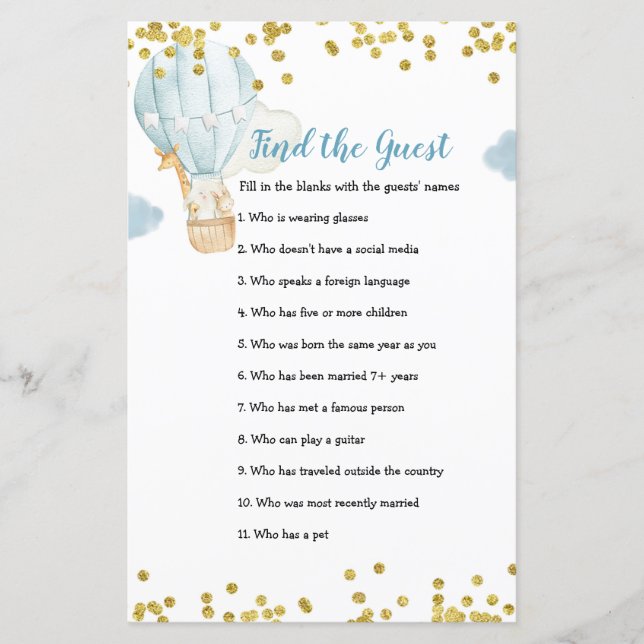 Selva de Balões de Ar Quente Encontre o jogo de Co (Frente)