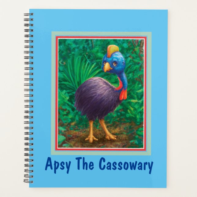 Selva Selvagem - Planejador Cassowary (Frente)